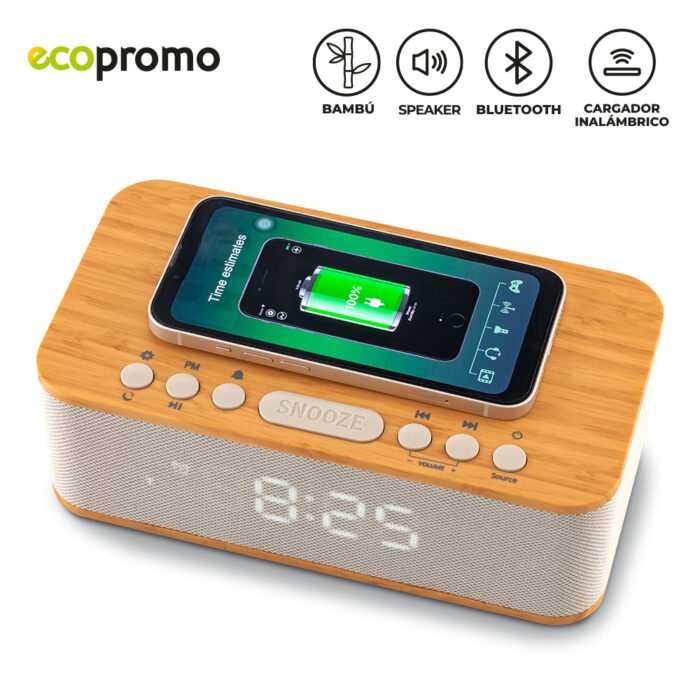 SPEAKER BLUETOOTH BAMBOO 3-1 - Imagen 3