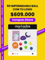 Promo 50 Impermeable ball con tu logo