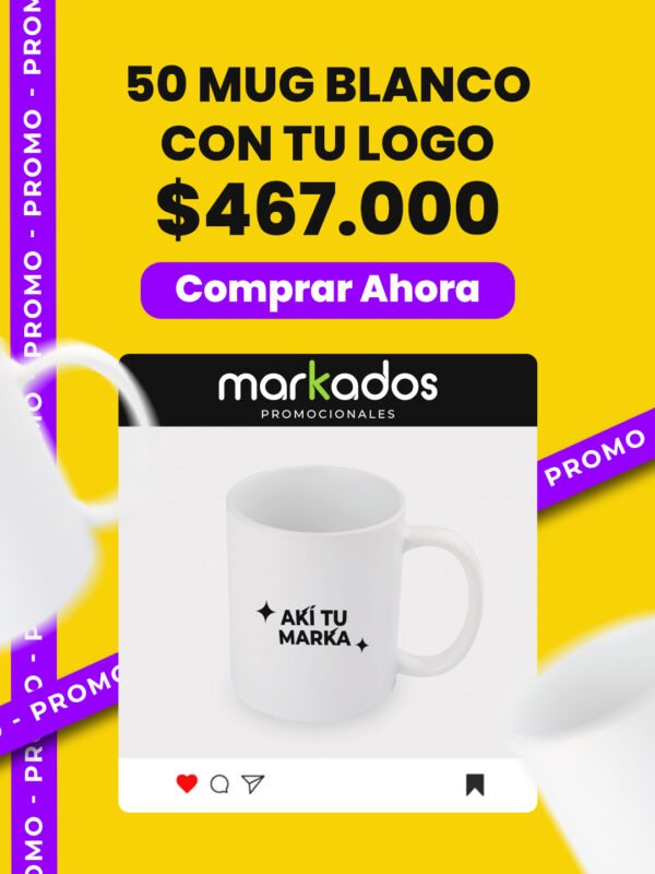 Mug blanco sublimacion