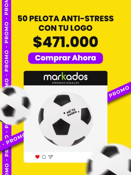 PELOTA ANTI-STRESS FÚTBOL