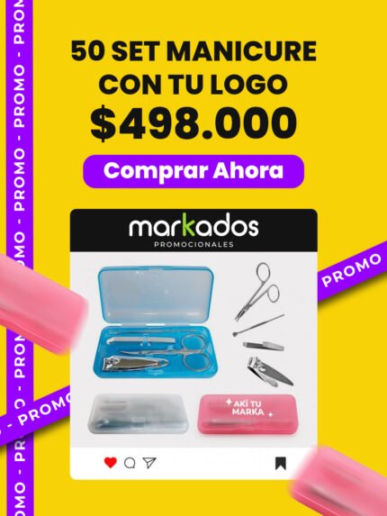 Set manicure rectangular