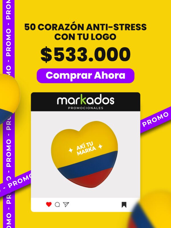 promocionales corazon antiestres