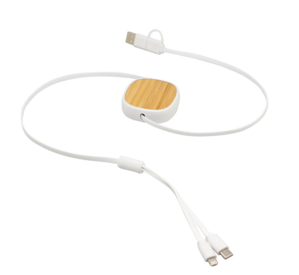 Cable retractil de carga promocional conny 3 CABLE DE CARGA "CONNY" - Imagen 1
