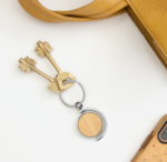 LLAVERO DE BAMBÚ "SPIN" - Imagen 2