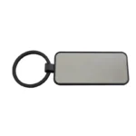 Llavero Cromo Rectangular Black - Imagen 2