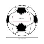 PELOTA INFLABLE SOCCER - Imagen 2