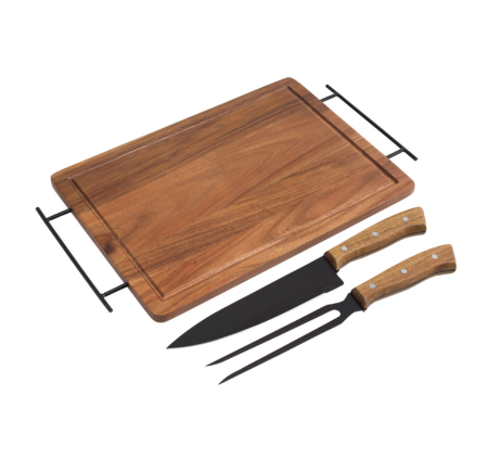 Set de asado personalizado brangus SET DE ASADO / BBQ "BRANGUS" - Imagen 1