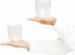 SET DE VASOS DE VIDRIO "DOUBLE" - Imagen 3