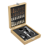SET DE VINO CON JUEGO DE AJEDREZ "CHESSY" - Imagen 14