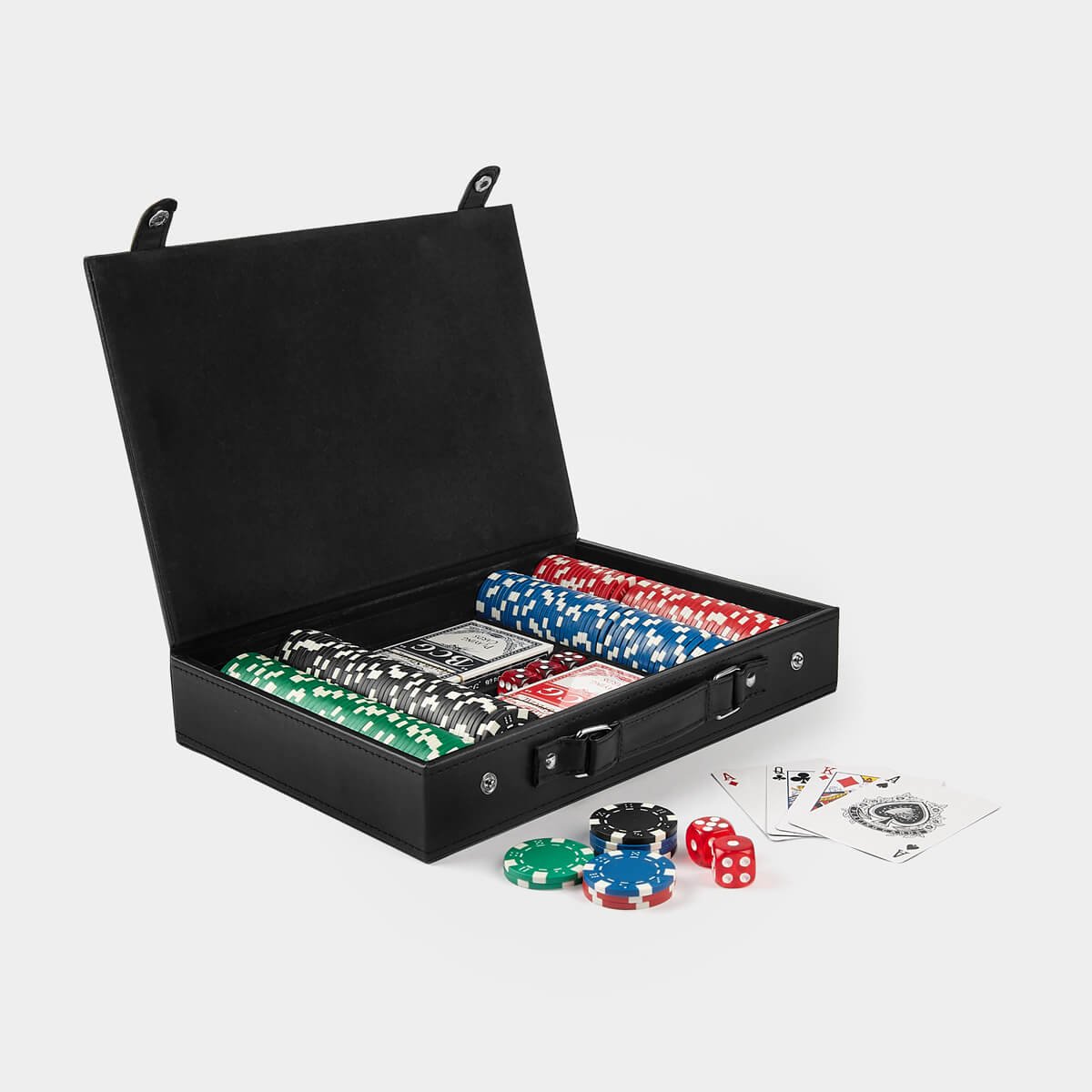 JM-025-N SET DE POKER TAHUR - Imagen 1