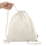 Bolsa mochila de algodón "CHILL" - Imagen 4