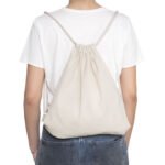 Bolsa mochila de algodón "CHILL" - Imagen 3