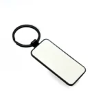 LLAVERO SUBLIMACION RECTANGULAR BLACK