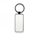 LLAVERO SUBLIMACION RECTANGULAR BLACK - Imagen 2