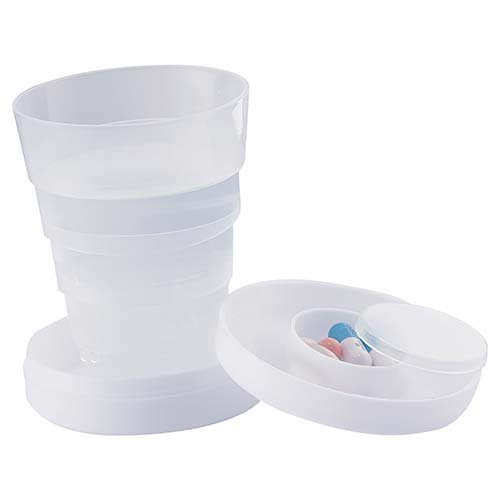 vaso-pastillero-promocionales-blanco VASO PASTILLERO - Imagen 1