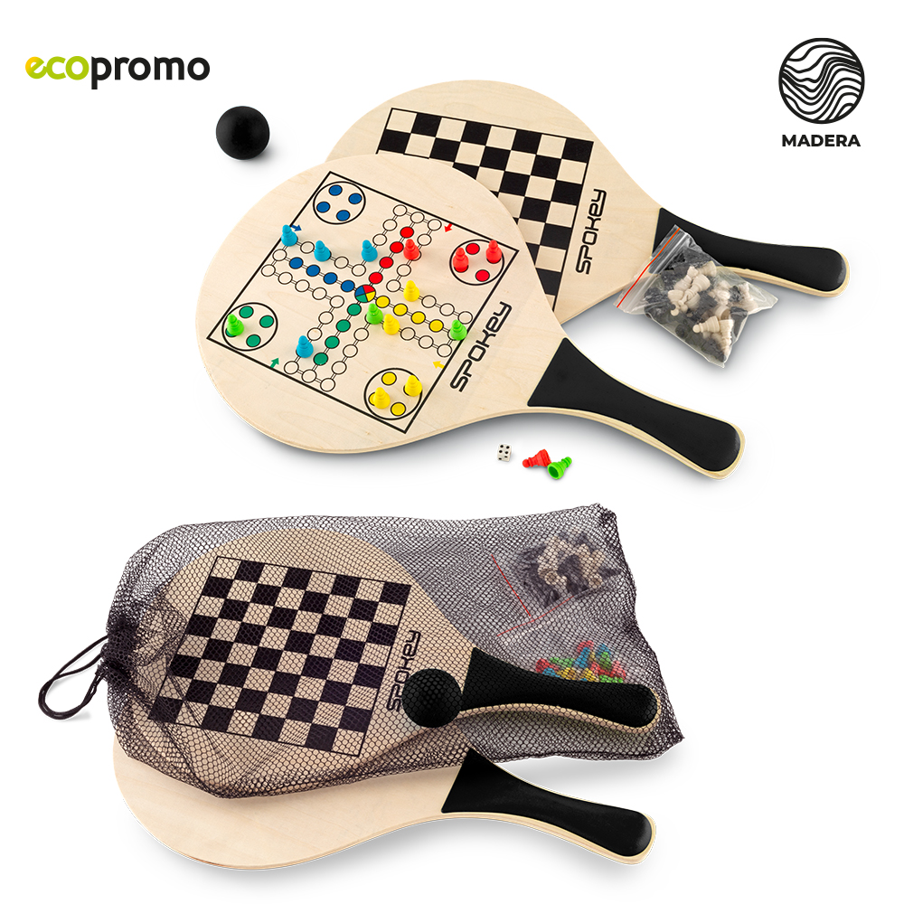 juego-de-raquetas-board-game-promocionales-natural JUEGO DE RAQUETAS BOARD GAME - Imagen 1
