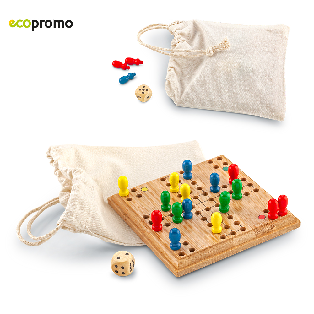 juego-parchis-promocionales-natural JUEGO PARCHIS - Imagen 1