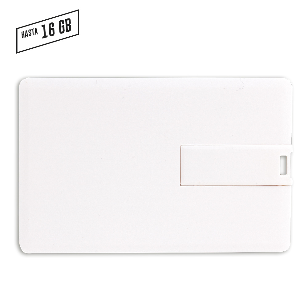 memoria-usb-credit-card-precio-neto-promocionales-blanco MEMORIA USB CREDIT CARD - Imagen 1