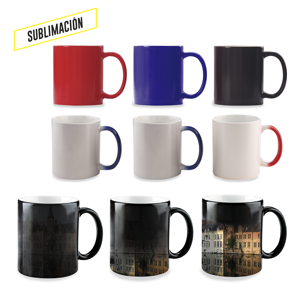 mug-ceramica-sublimacion-magic-color-11oz-promocionales MUG CERAMICA SUBLIMACION MAGIC COLOR 11OZ - Imagen 1