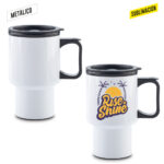 MUG METALICO PARA SUBLIMACION GALILEO 450ML - Imagen 2