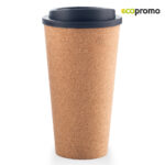 MUG PLASTICO CON CORCHO 16OZ