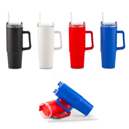 MUG PLASTICO DOBLE PARED CHESTER 880ML
