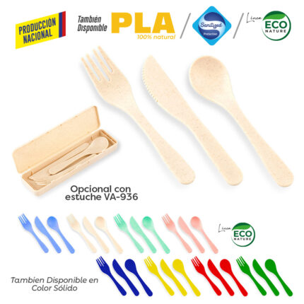 SET DE CUBIERTOS LUNCH-