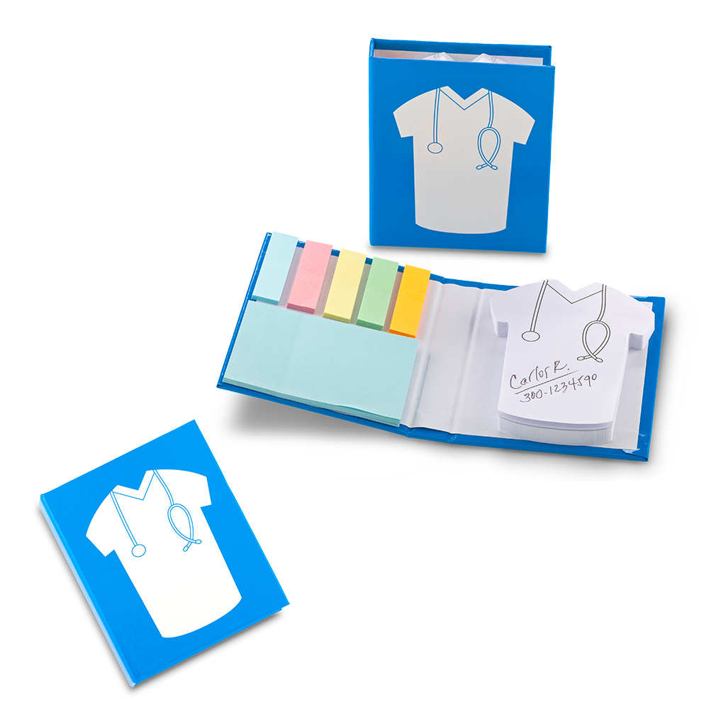 sticky-set-doctor-promocionales-azul STICKY SET DOCTOR - Imagen 1