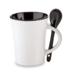 MUG CERAMICA CON CUCHARA TRUMP 10OZ - Imagen 2