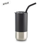 MUG METALICO CON PITILLO 600ML - Imagen 2
