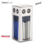 MUG METALICO DOBLE PARED COFFEE URBAN TRAVEL 380ML - Imagen 3