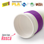 MUG PLASTICO COFFEE PLUS 12OZ - Imagen 14