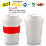 MUG PLASTICO COFFEE PLUS 12OZ - Imagen 9